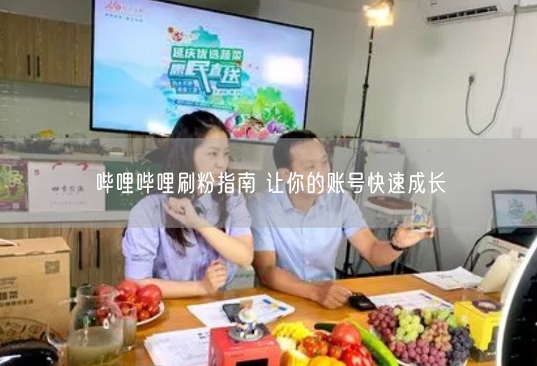 哔哩哔哩刷粉指南 让你的账号快速成长